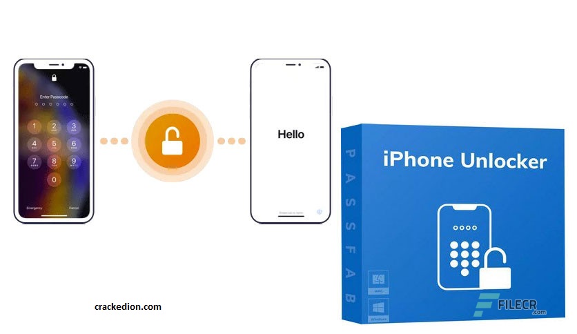 PassFab iPhone Unlocker Crack 4.0.4.2 With Product Key Free Download